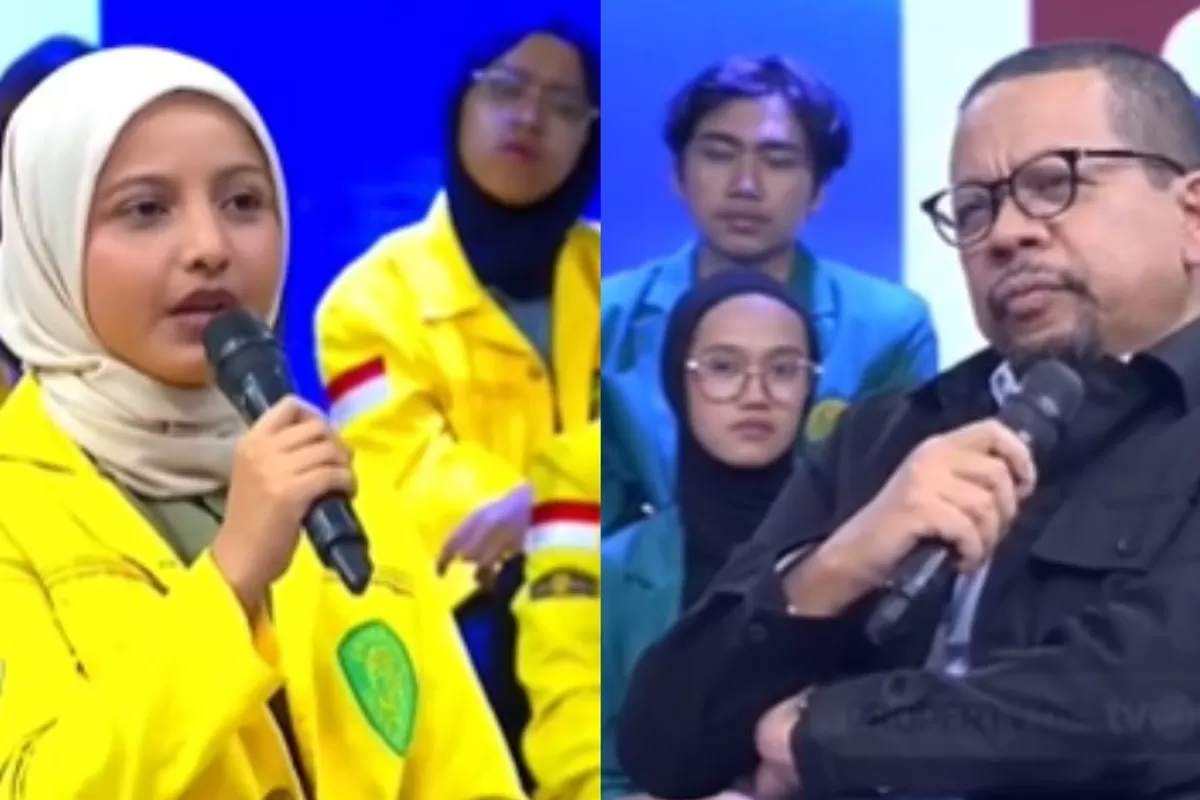 Mengintip diskusi Bakom RI dengan BEM UI yang membahas pelaksanaan program Makan Bergizi Gratis (MBG) hingga manfaatnya bagi masyarakat.  (Dok. Instagram.com/@zonamahasiswa.id)