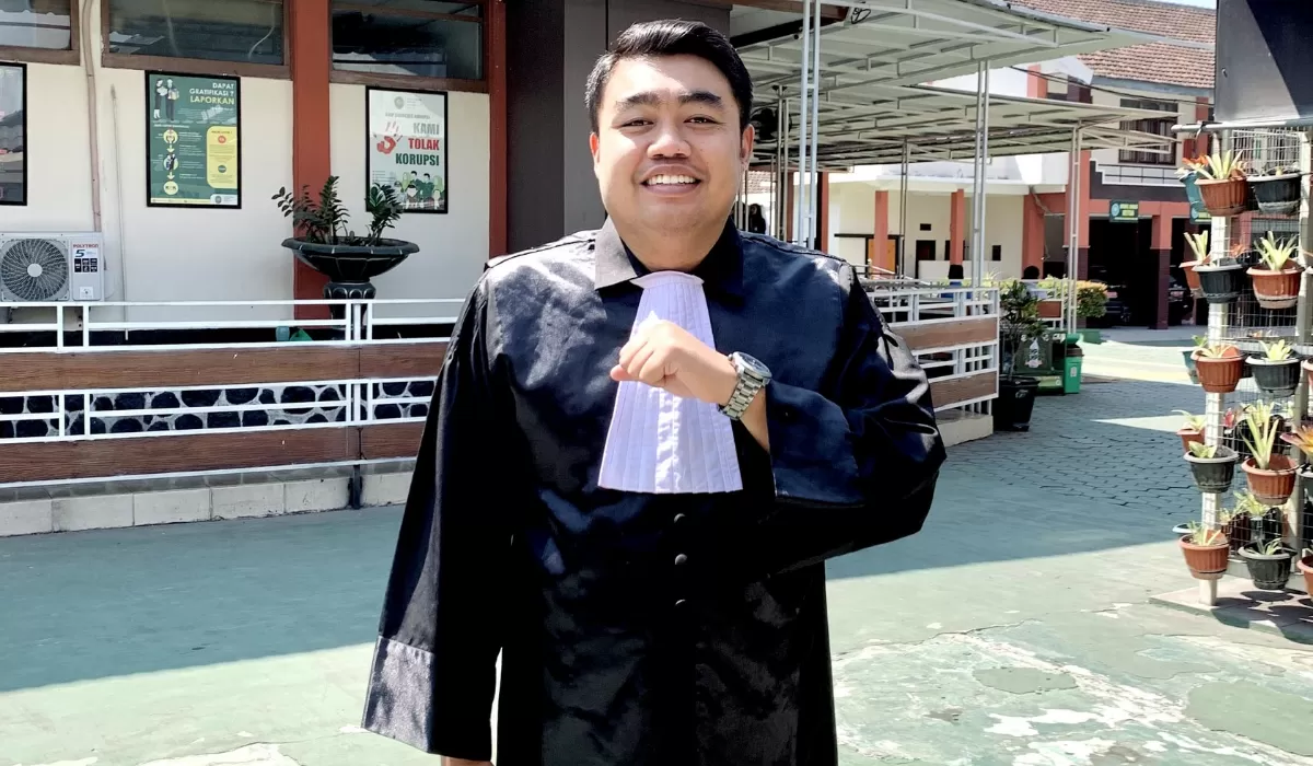 Alvian Setiya Pradana, S.H.,  Kuasa hukum korban. 