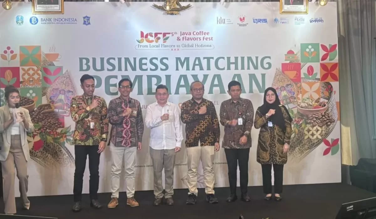 Business Matching pada rangkaian Java Coffee & Flavors Festival (JCFF) 2026.