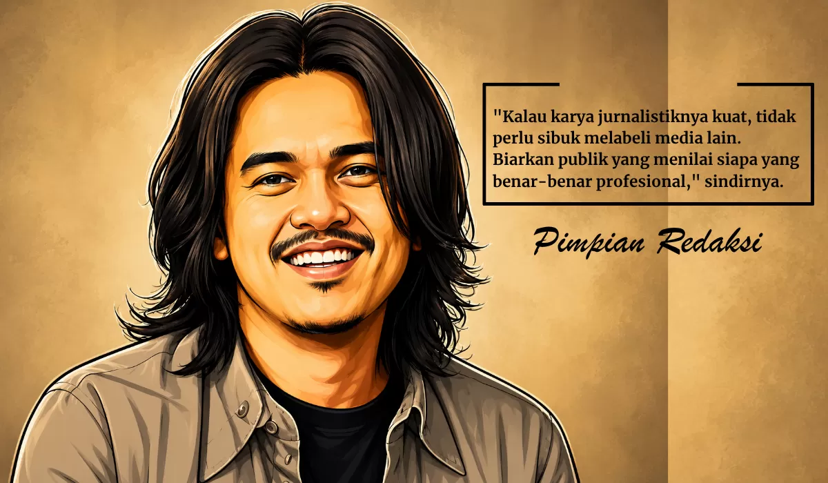 SKETSA: Ayyup Al Ayyubi, Pimpinan Redaksi