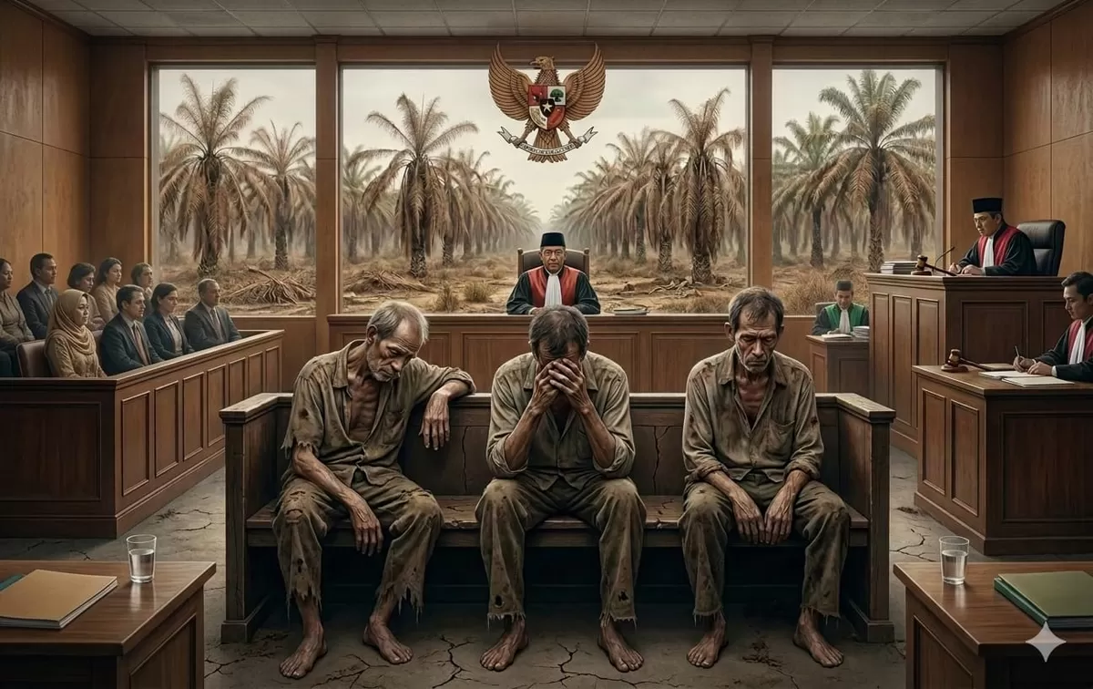 Ilustrasi pengadilan 
