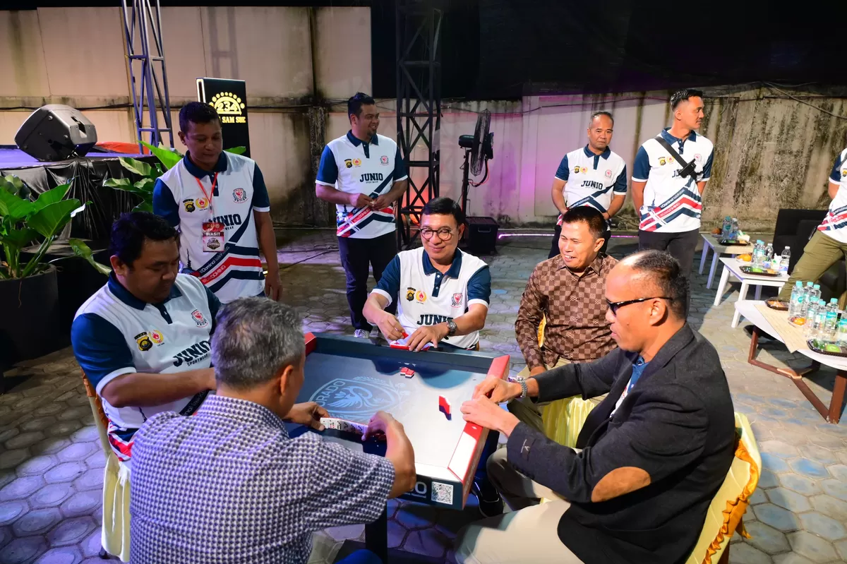 Open Tournament Domino Kapolda Cup 2026 Resmi Dibuka. (Doc.Hms Polda Jambi)