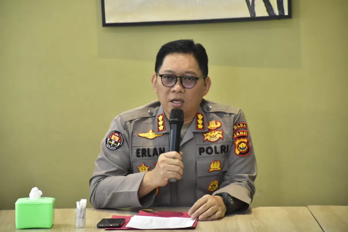 Kabid Humas Polda Jambi ,Kombes Pol.Erlan Munaji . (Doc.Hms Polda Jambi)