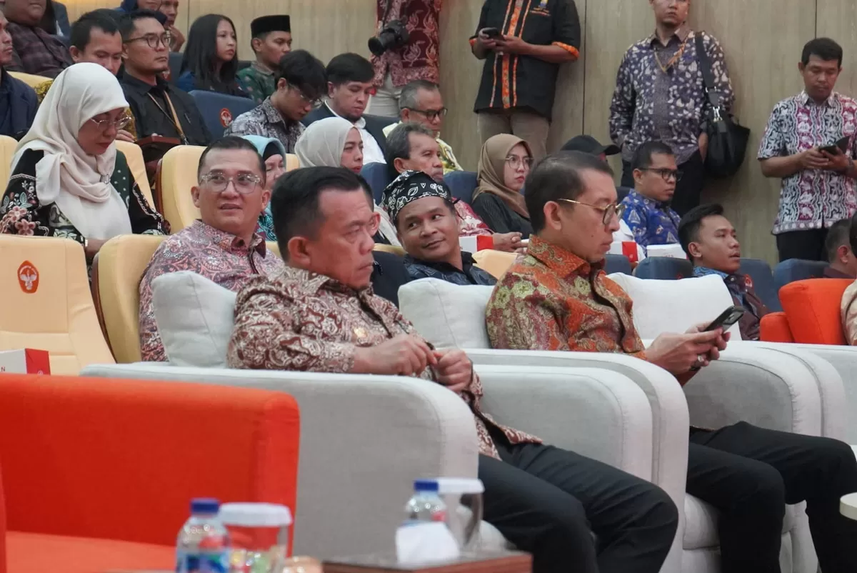 Gubernur Al Haris Dampingi Menteri Kebudayaan RI Beri Kuliah Umum di UNJA. (Doc. Diskominfo Provinsi Jambi)