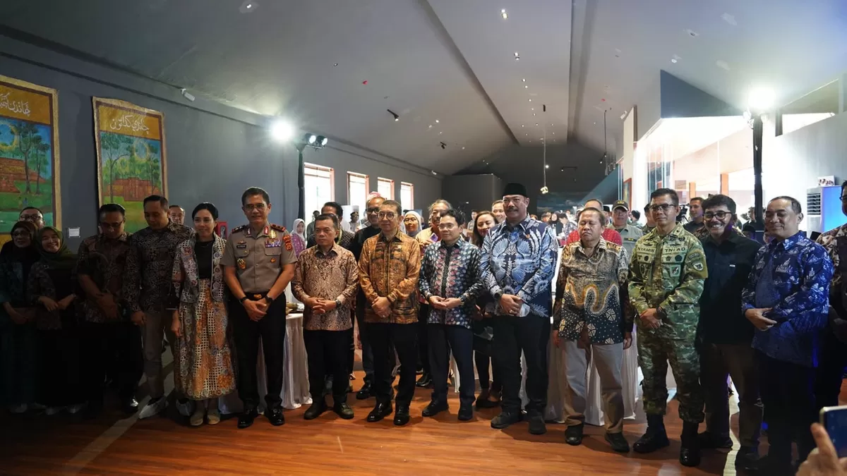 Danrem 042/Gapu Hadiri Peresmian Museum Sriwijaya Dharmakirti oleh Menteri Kebudayaan RI. (Doc. Penrem 042/Gapu)