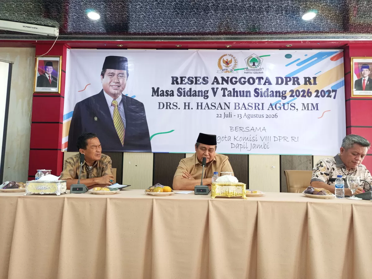 HBA  melaksanakan reses Masa Sidang V Tahun Sidang 2026&ndash;2027 di Dinsos Kependudukan Dan Pencatatan Sipil Provinsi Jambi. (Doc .Sudutjambi.com)