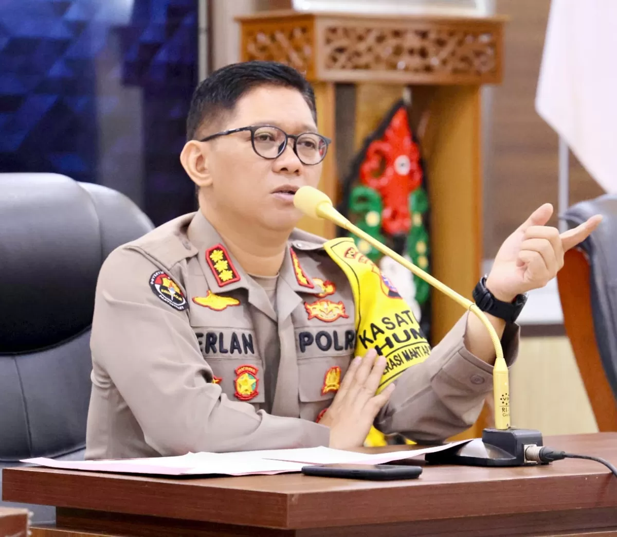 Kabid Humas Polda Jambi ,Kombes Pol .Erlan Munaji. (Doc. Humas Polda Jambi)