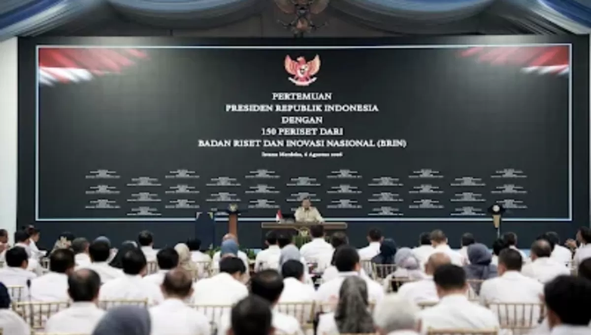 Dalam arahannya, Presiden menegaskan bahwa fondasi utama untuk menguasai sains dan teknologi adalah sistem pendidikan yang kuat. (Doc. Brin)