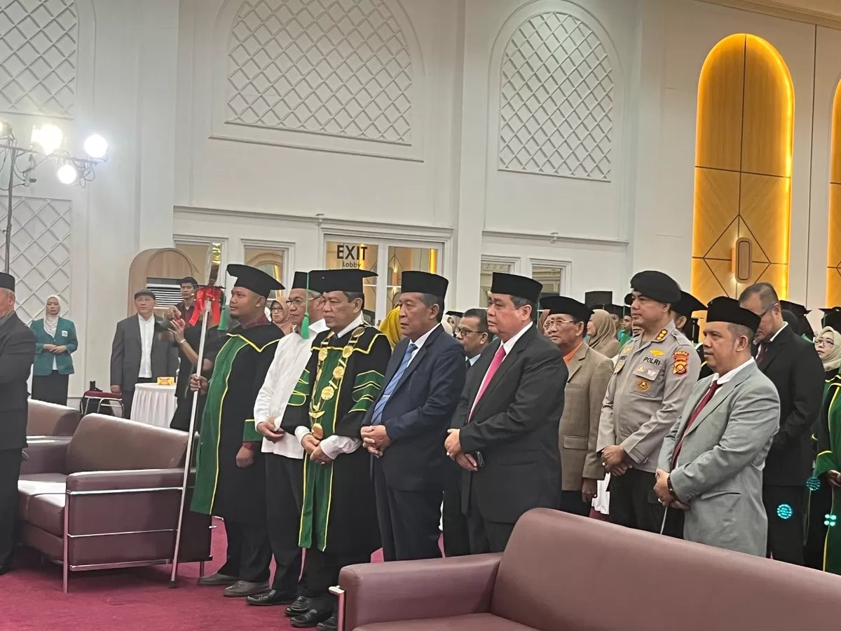 HBA Hadir di Wisuda Perdana ITS NU Jambi. (Doc. Sudutjambi.com)
