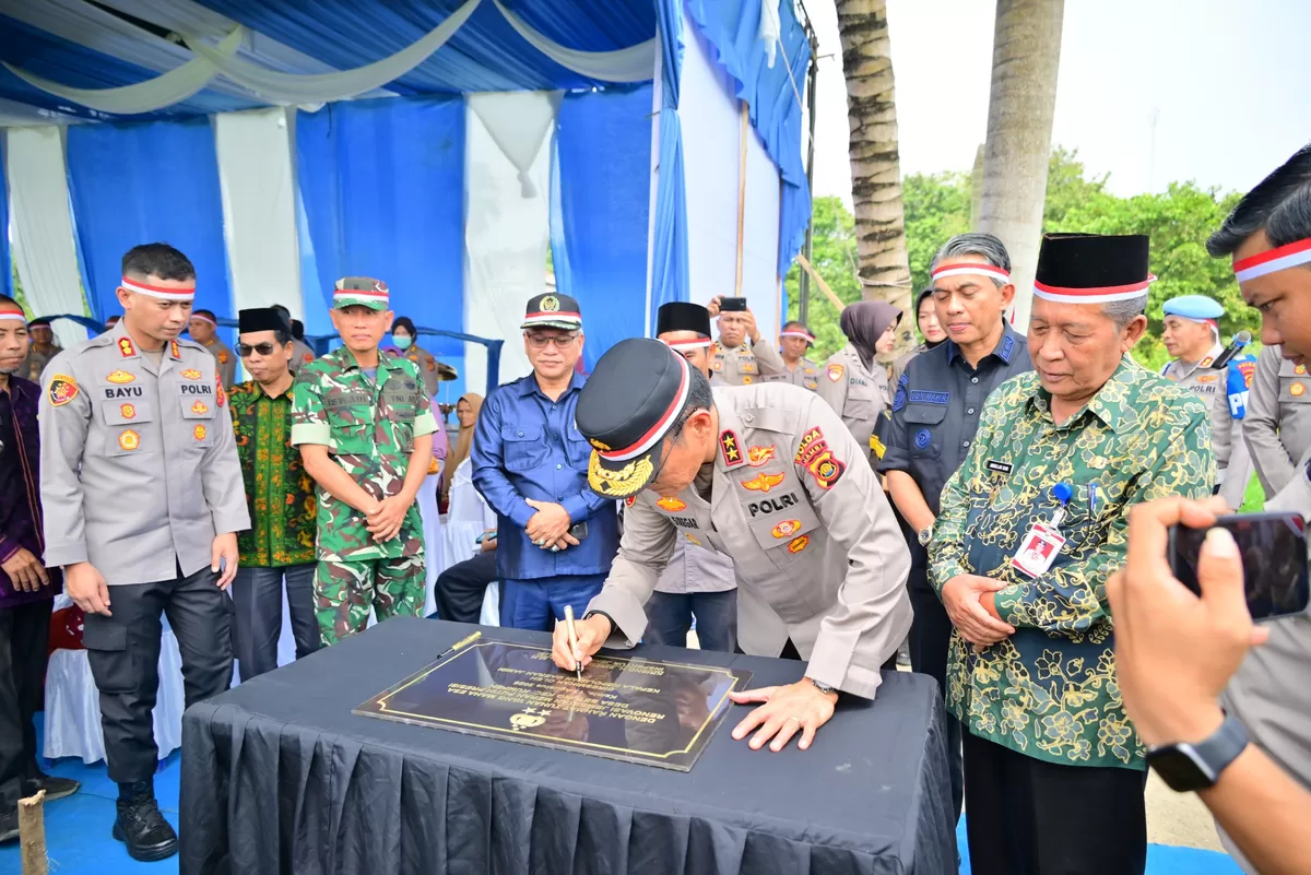 Jembatan Merah Putih Presisi Diresmikan, Pangkas Jarak dan Waktu Tempuh Masyarakat. (Doc. Hms Polda Jambi)