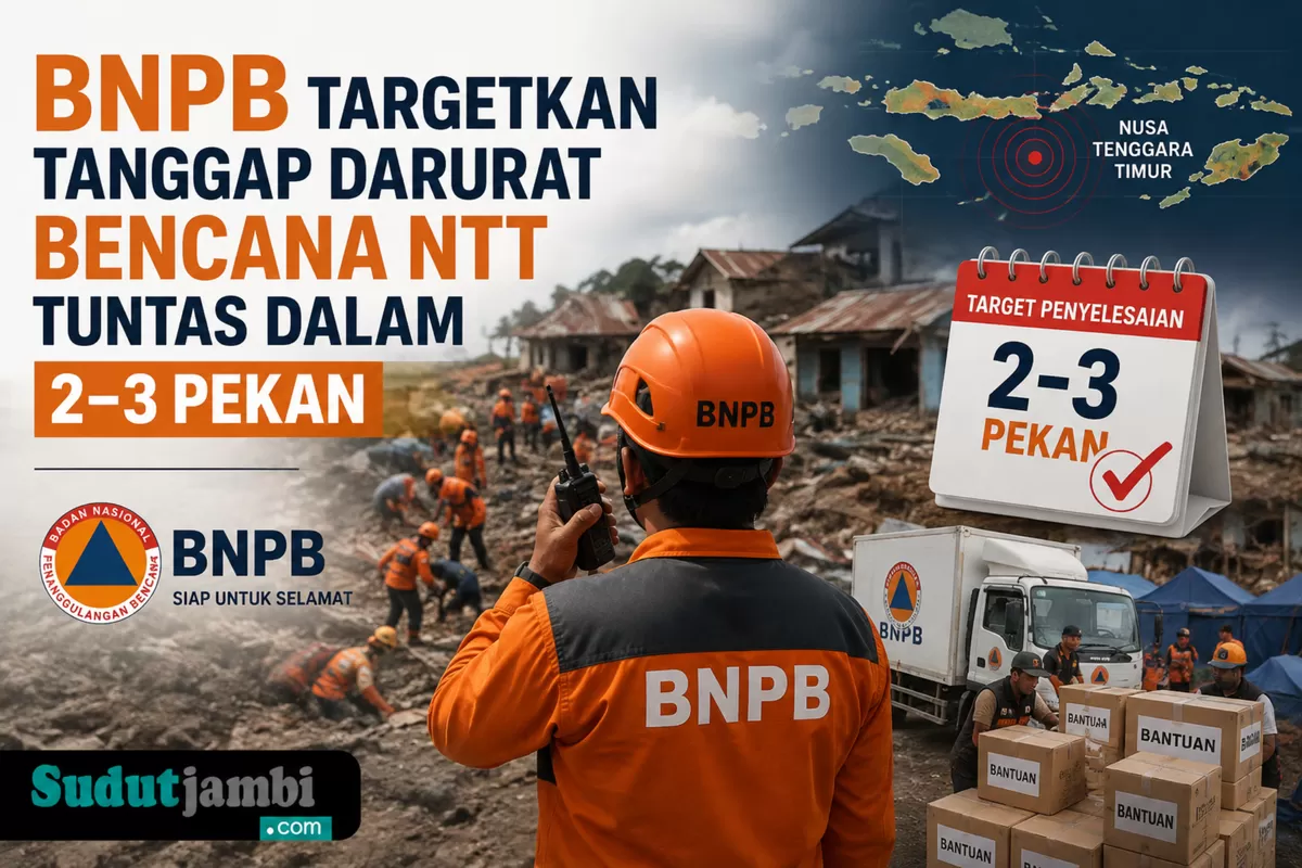 BNPB Targetkan Tanggap Darurat Bencana NTT Tuntas dalam 2&ndash;3 Pekan. (Doc. Bakom RI)