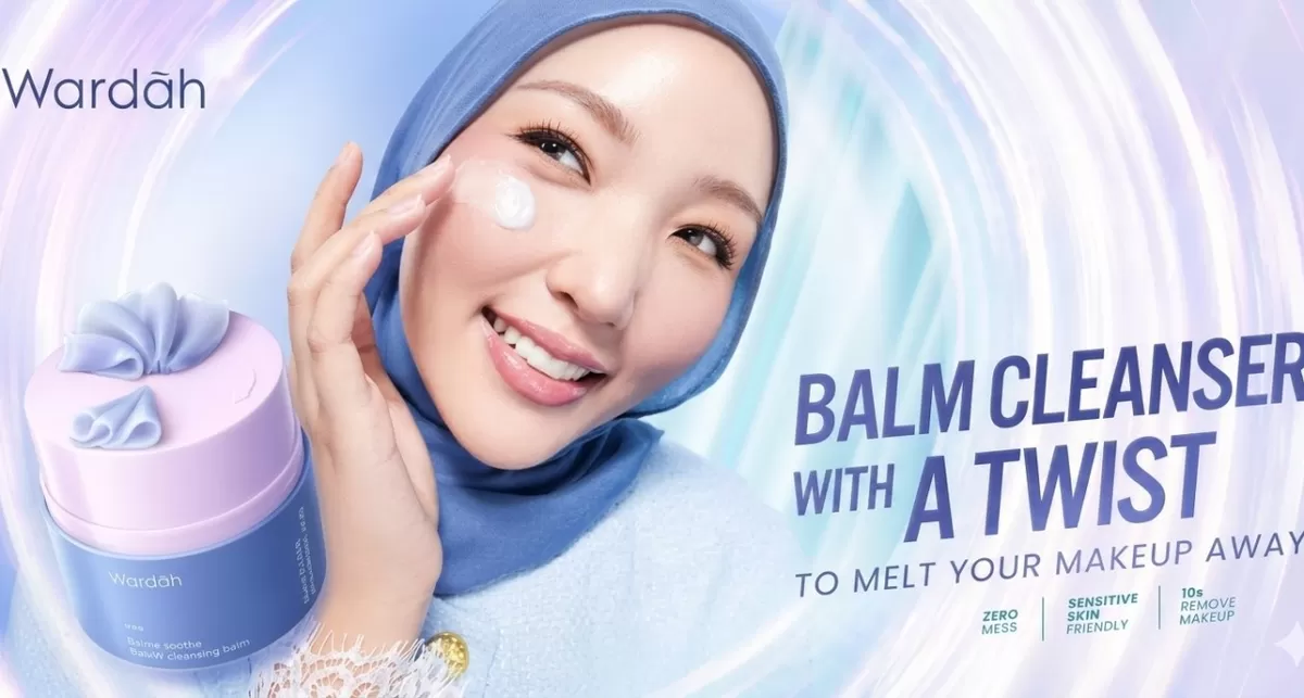Cleansing balm yang bersihkan makeup sekaligus jaga skin barrier. (ParagonCorp)
