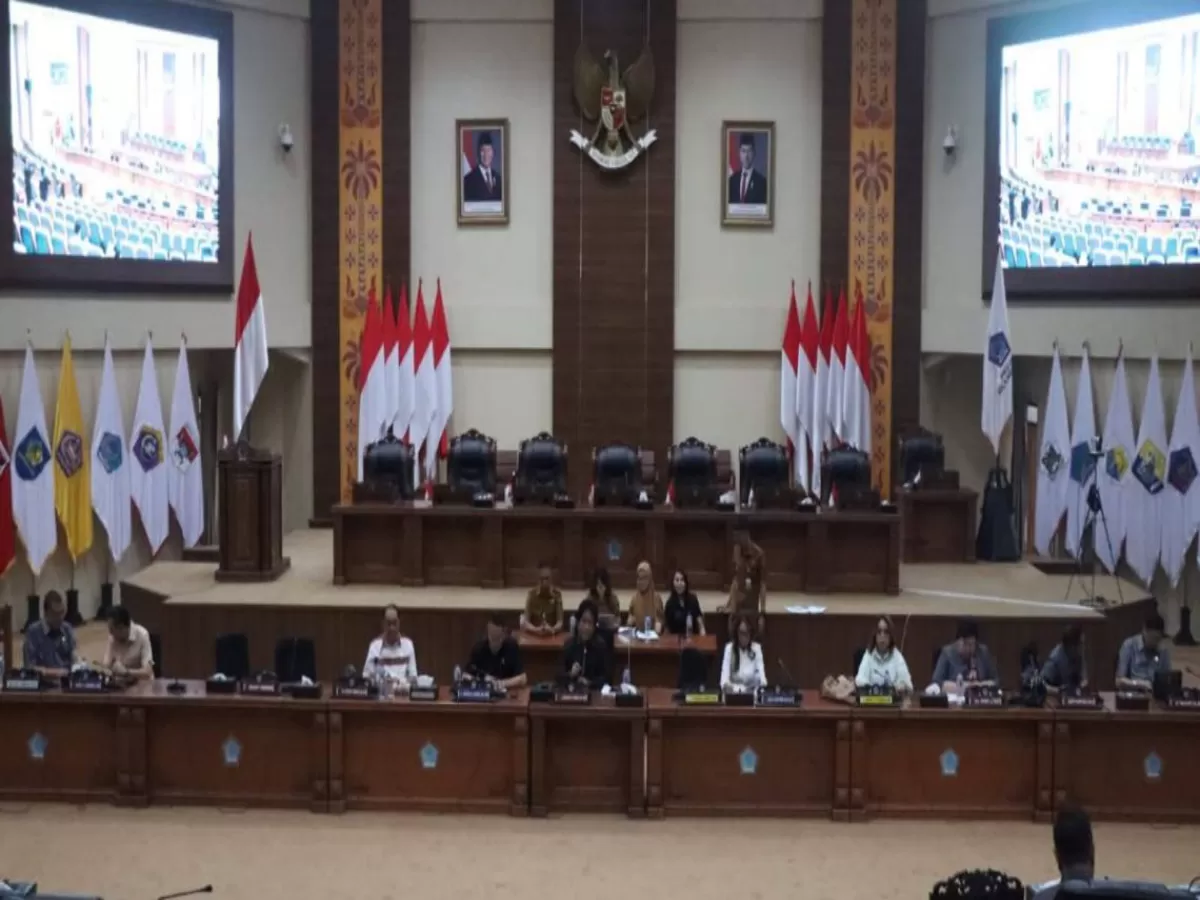 Suasana Banggar Anggota DPRD Sulut (Foto ist. )