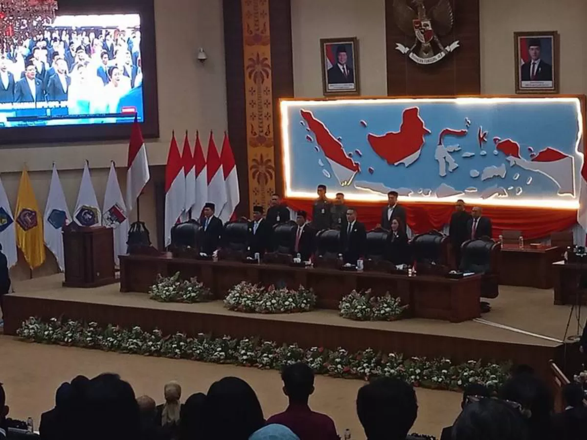 DPRD Provinsi Sulut menggelar Rapat Paripurna Khusus MPR/DPR RI  (Dok Ist)