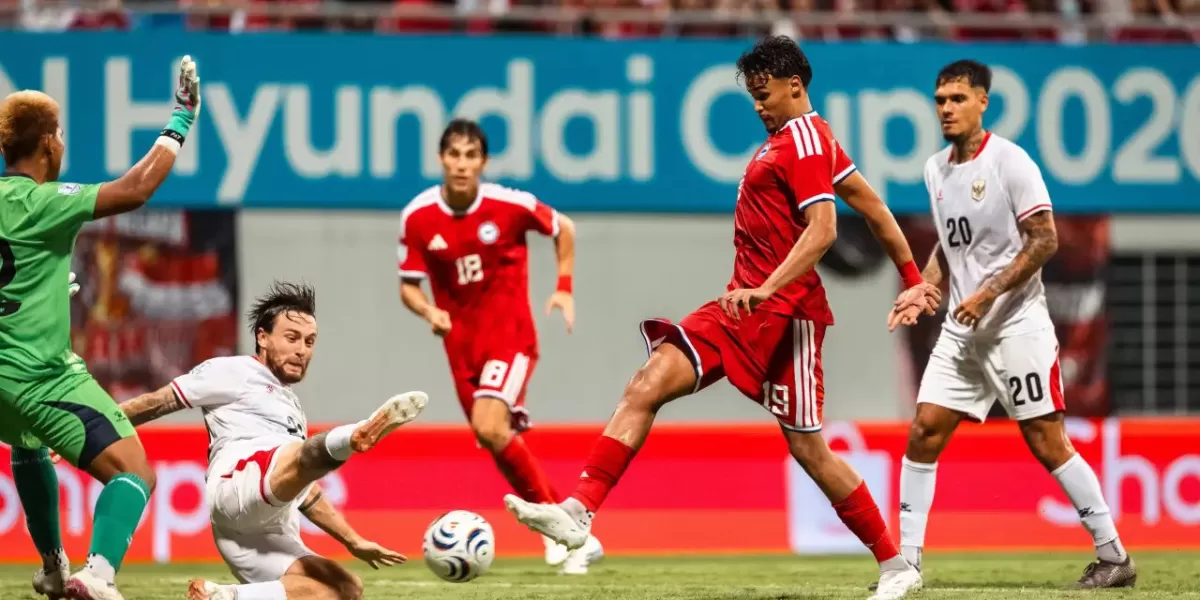 Duel Singapura vs Indonesia pada Grup A Piala AFF 2026 di Stadion Jalan Besar, Jumat (7/8/2026), berakhir 1-1. (Foto : FAS Official Facebook)