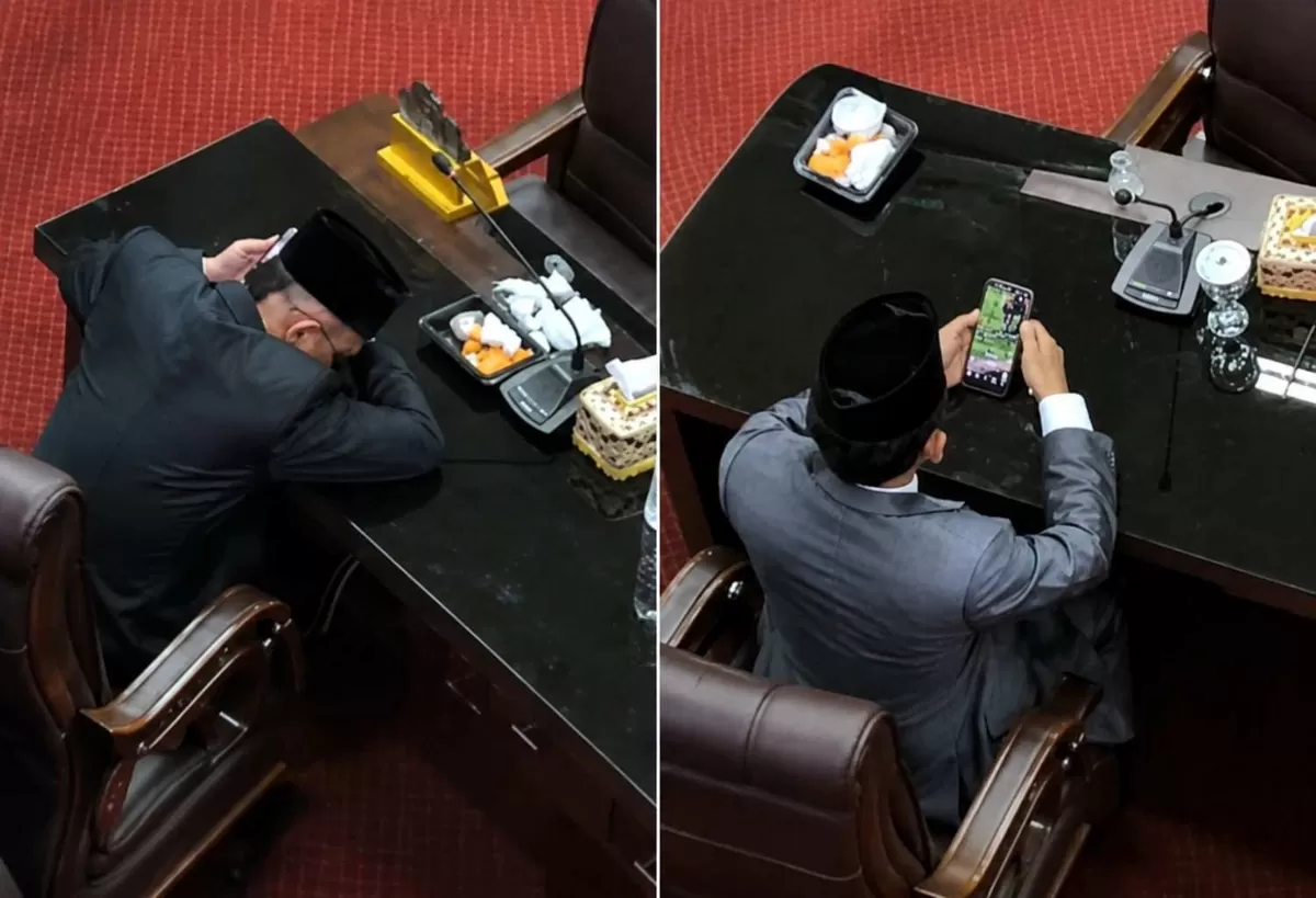 Foto: Dua Anggota DPRD Pringsewu dari Partai Nasdem Rizal Agusti dan Nazarudin Partai Gerindra