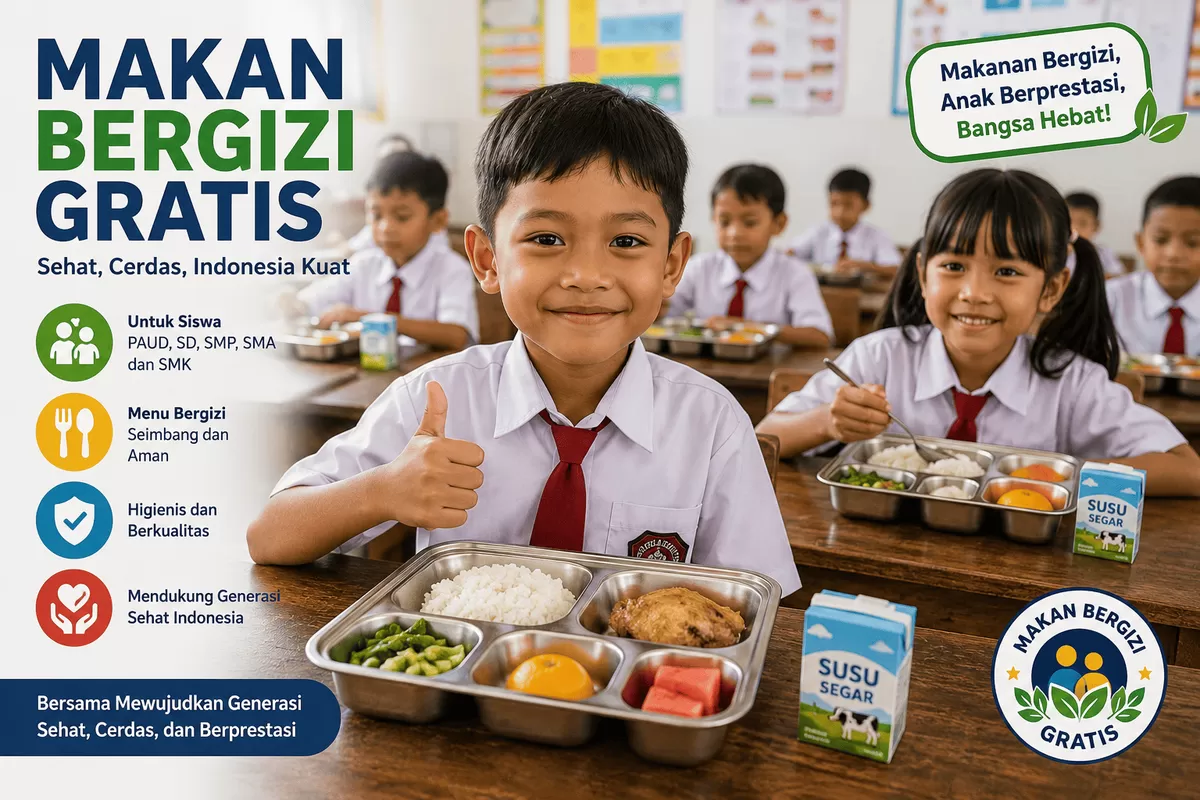 Program Makan Bergizi Gratis (MBG) disalurkan kepada siswa sekolah di Muting, Kabupaten Merauke, Papua Selatan. Kehadiran MBG dirasakan membantu siswa dan meringankan beban keluarga. (Ilustrasi)