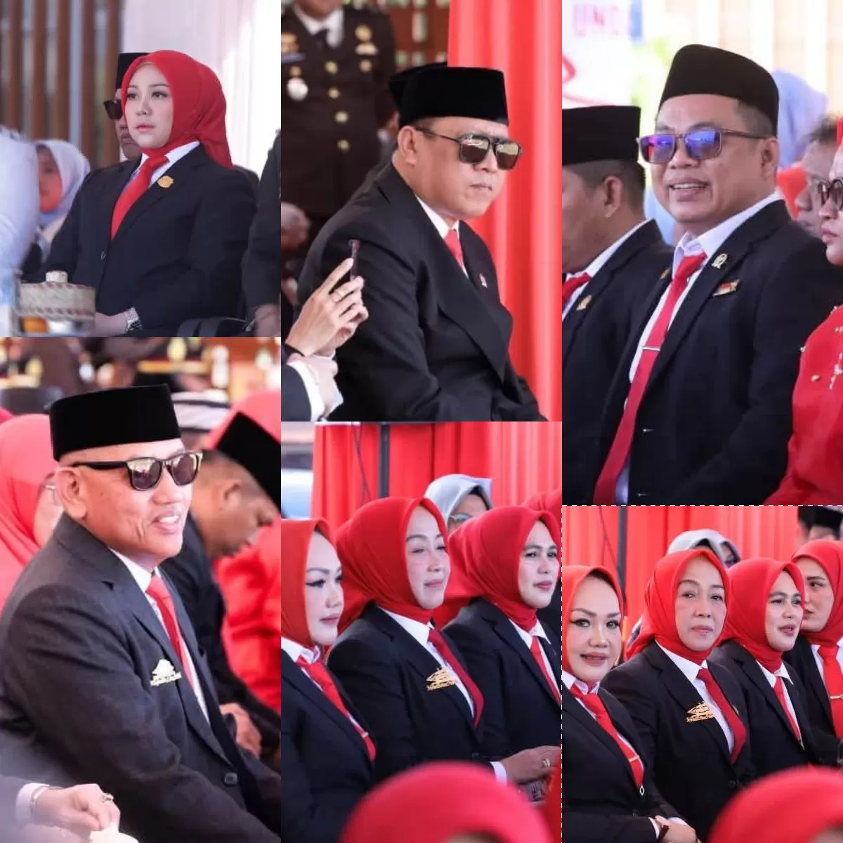 Pimpinan dan Anggota DPRD Bulukumba menghadiri Upacara Peringatan Detik-Detik Proklamasi HUT ke-81 Kemerdekaan RI di Lapangan Pemuda Bulukumba, Senin (17/8/2026). (Facebook/DPRD Kab. Bulukumba )