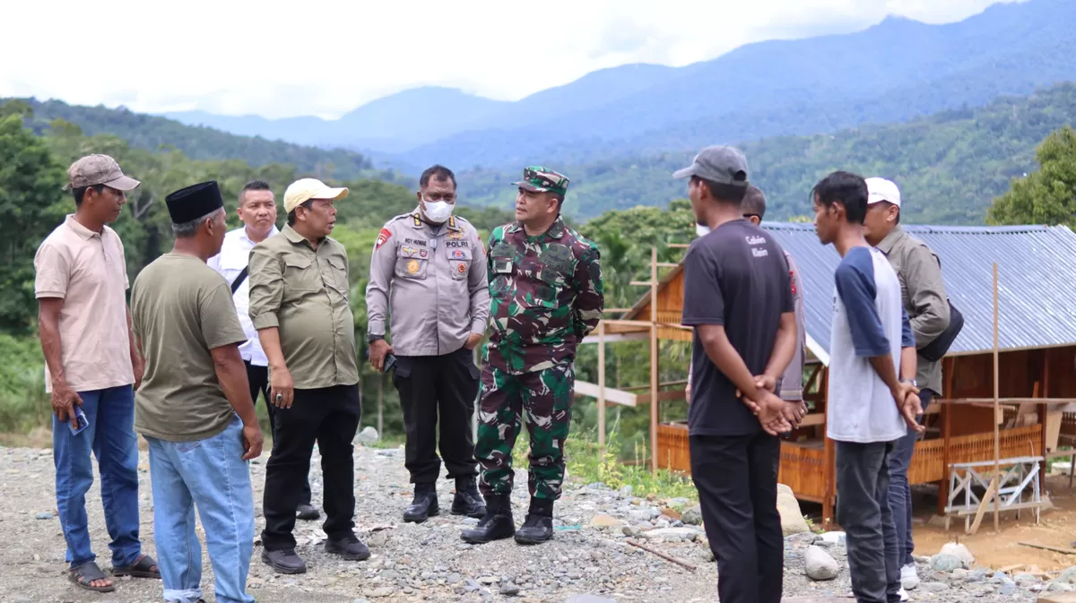 Plt. Sekda Hizbulwatan Dampingi Satgas PRR, Tinjau Beutong Ateuh dan Jembatan Alue Waki