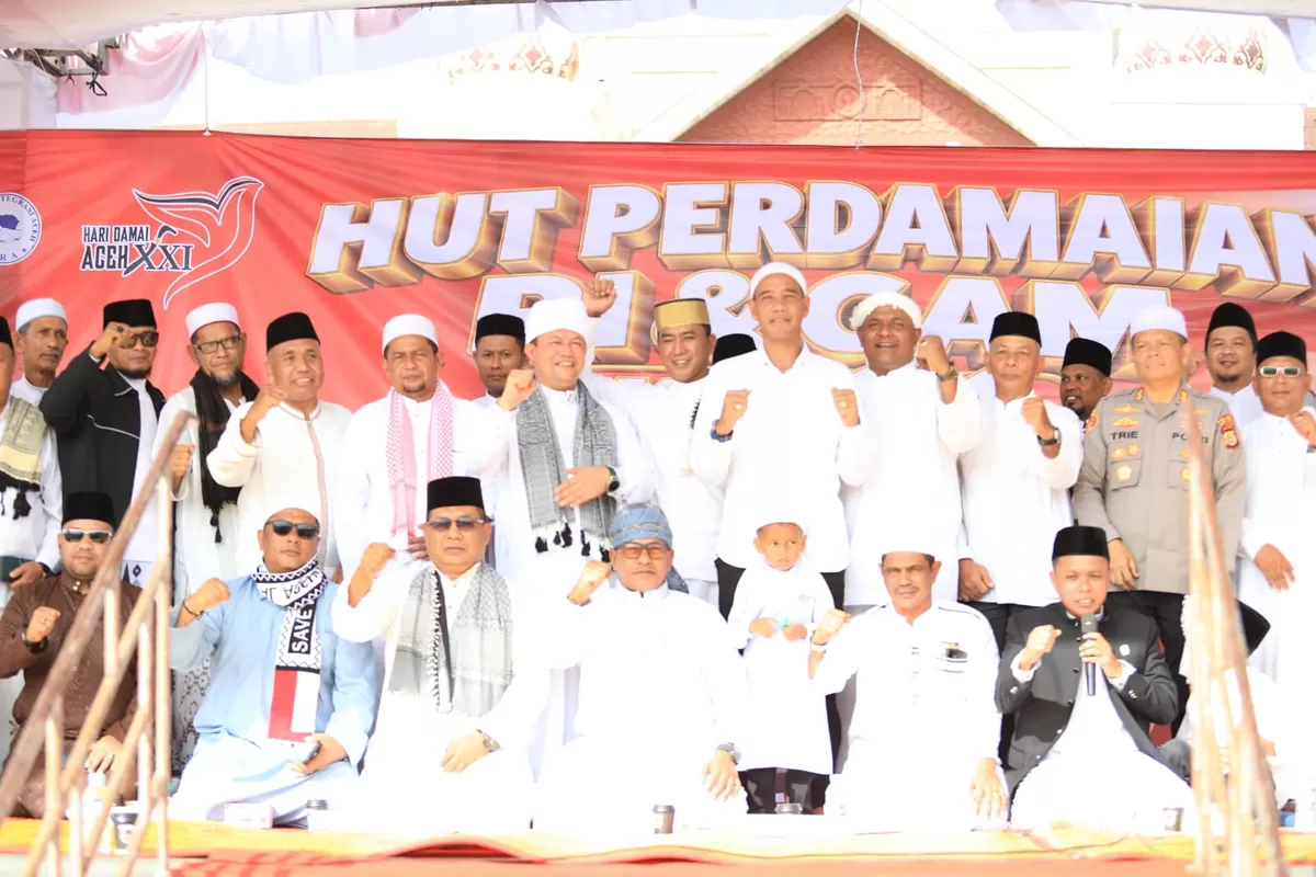 Belasan Ribu Warga Peringati 21 Tahun Perdamaian Aceh