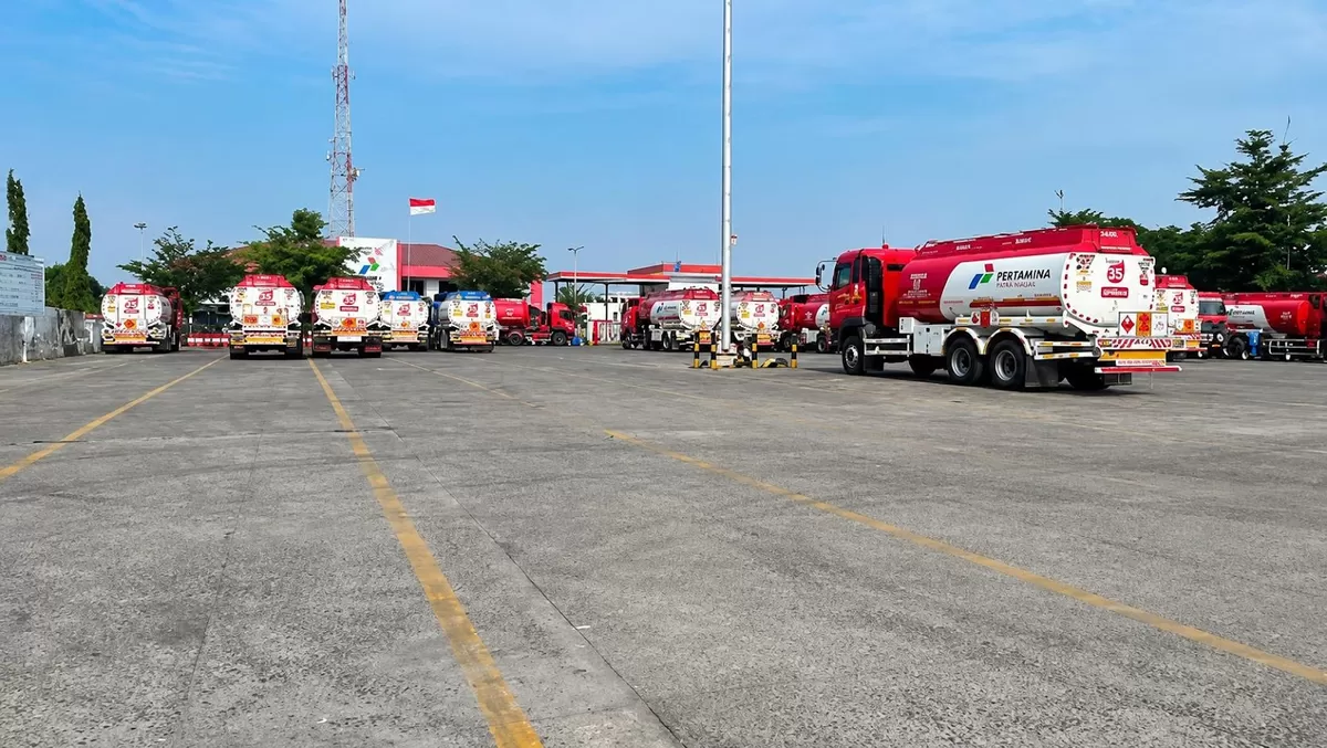 Mobil tangki BBM ((Dok. PT Pertamina Patra Niaga))