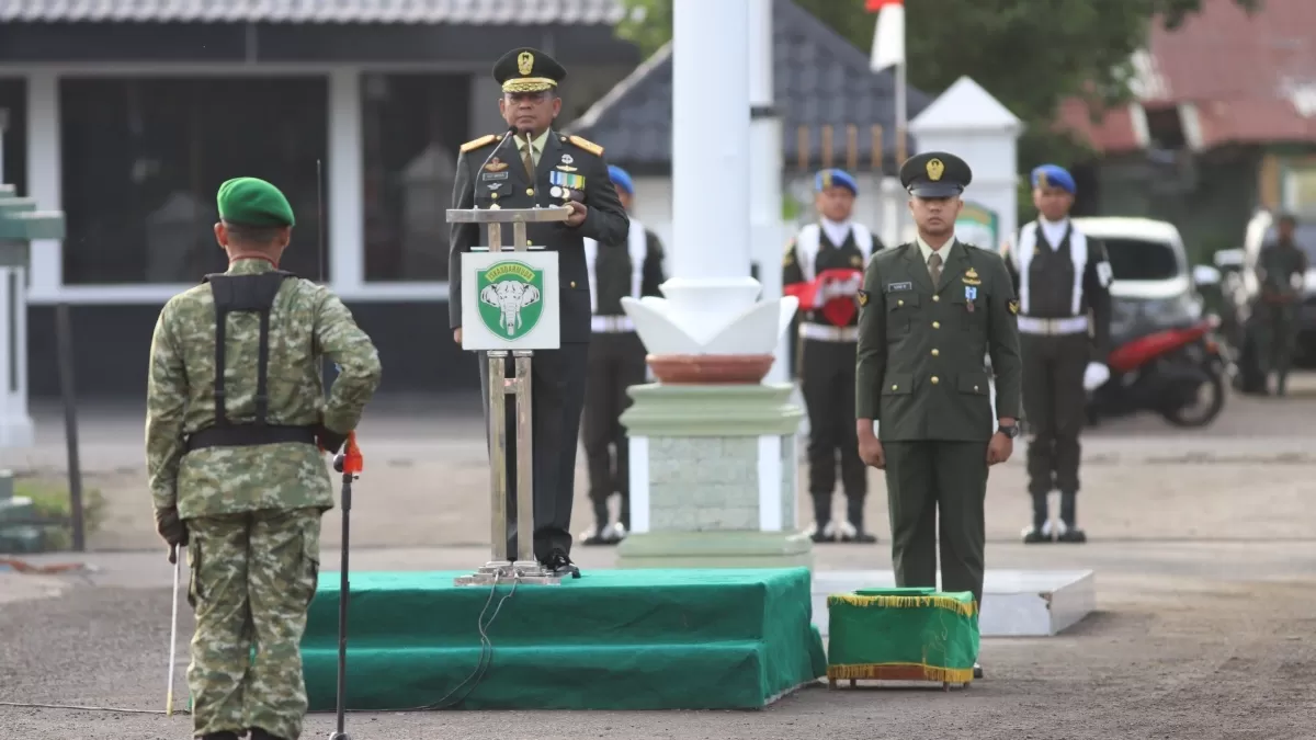 Brigjen TNI Ali Imran Pimpin Upacara Kemerdekaan RI di Lapangan Sudirman Aceh