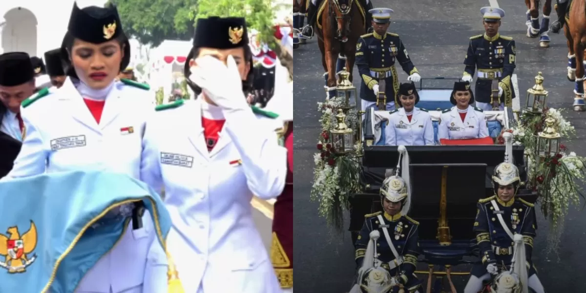 Mengintip momen haru paskibraka usai dipercaya dalam Upacara HUT RI ke-81 di Istana Merdeka, Jakarta, pada Senin, 17 Agustus 2026.  ((Instagram.com/@bpipri))