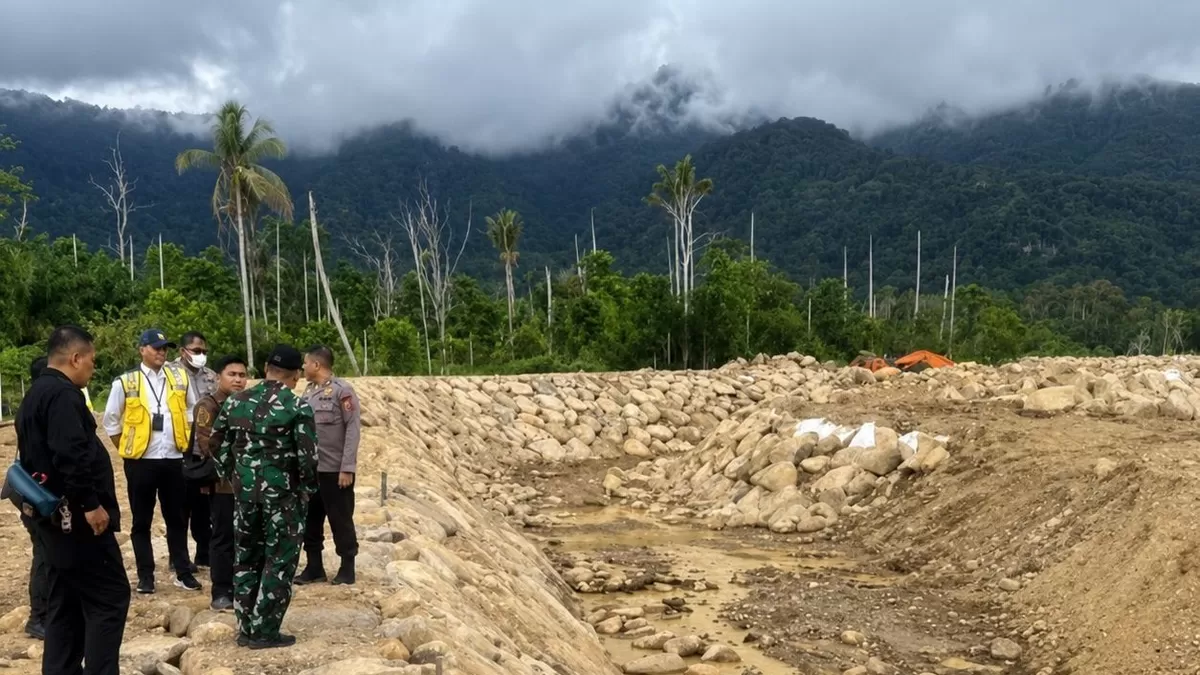 Daerah Aliran Sungai (DAS) Krueng Trumon di Kabupaten Aceh Selatan