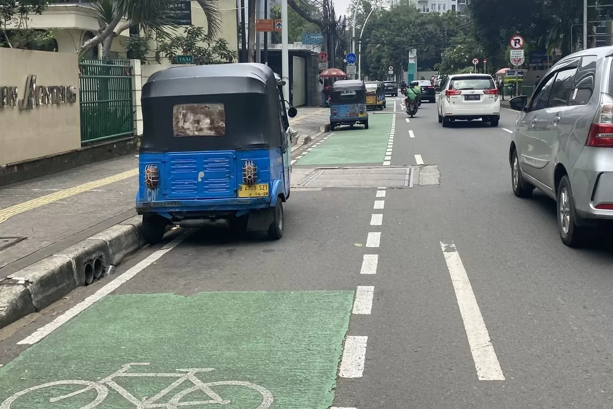 Bike to Work (B2W) Indonesia menilai keberadaan jalur sepeda perlu dilihat sebagai bagian dari sistem transportasi dan keselamatan jalan.(Istimewa).