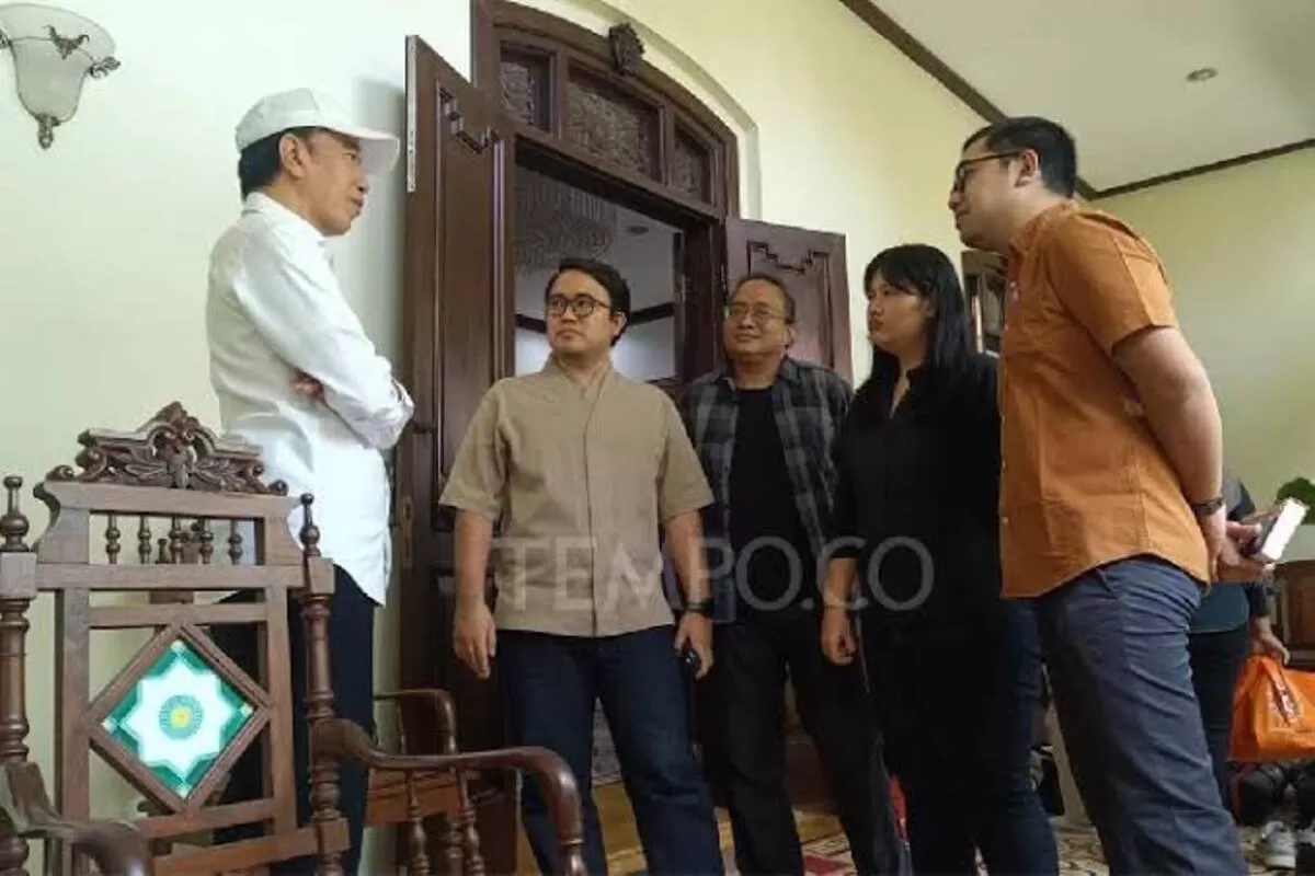 Tim Bocor Alus Tempo Mengunjungi Presiden RI ke 7 Joko Widodo