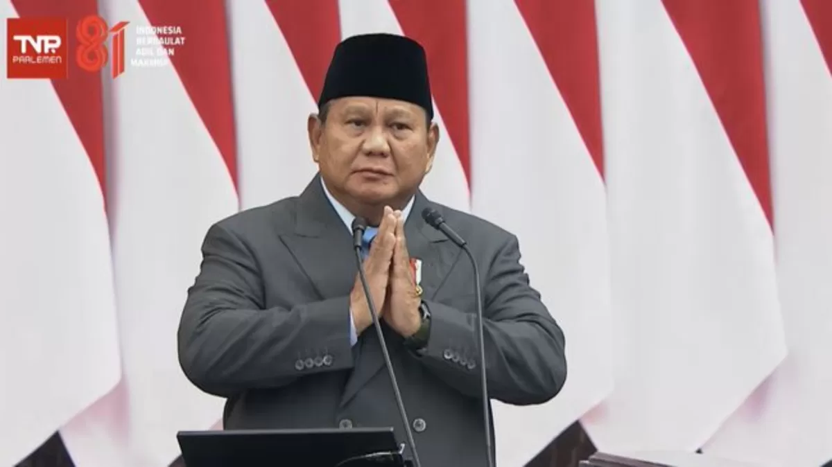 Presiden Republik Indonesia Prabowo Subianto.(Istimewa).