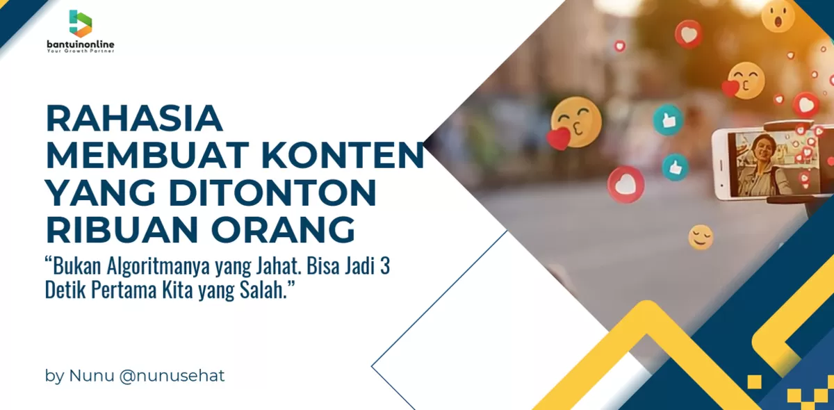 Webinar Bantuinonline Gratis untuk Masyarakat Umum