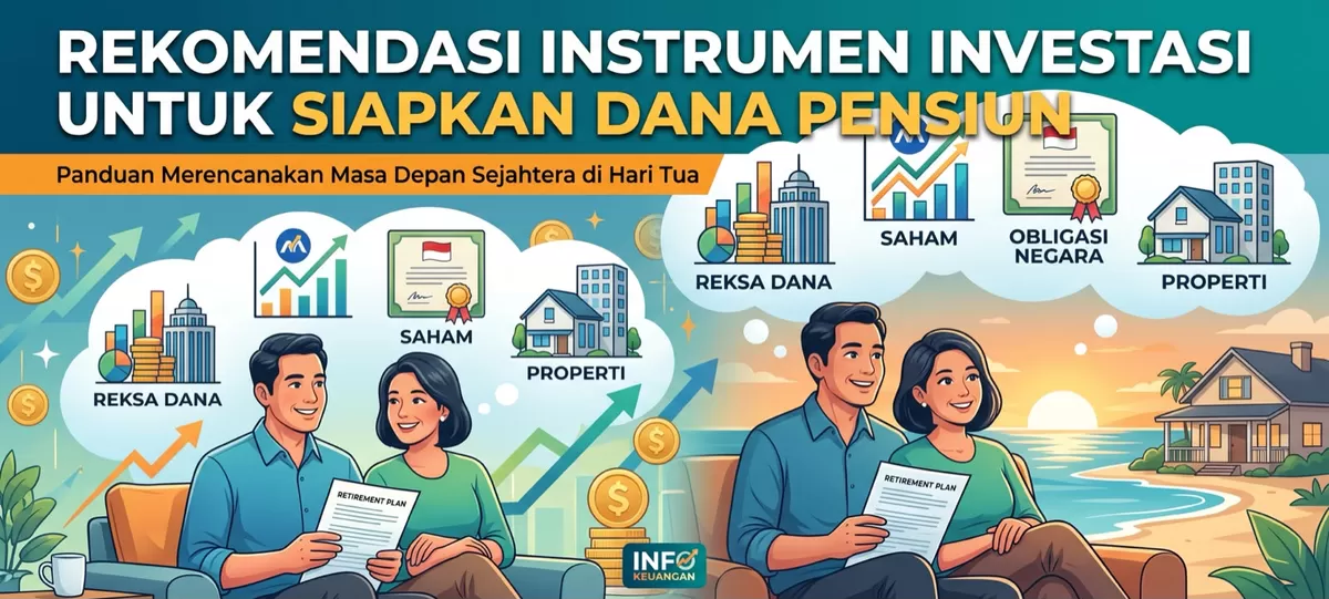 Ilustrasi mempersiapkan masa pensiun. Generate by gemini ai.