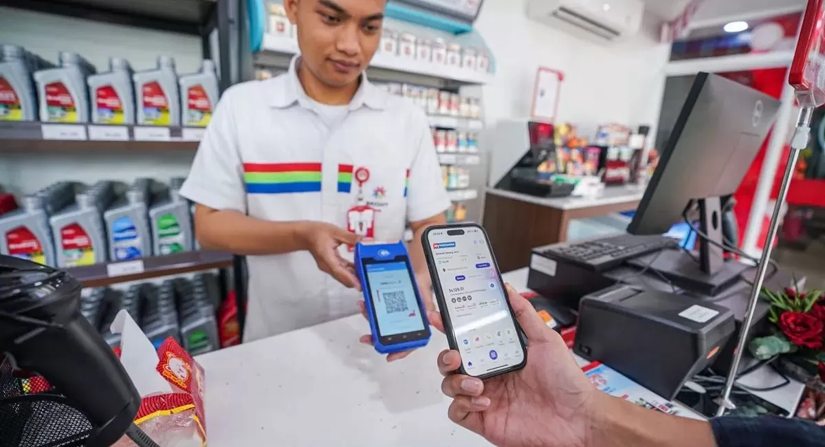 Transaksi pembayaran dengan menggunakan aplikasi MyPertamina. ANTARA/HO-PT Pertamina Patra Niaga