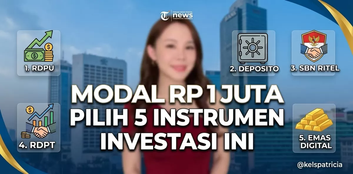 Modal Rp 1 Juta pilih 5 instrumen Investasi Ini. Generate ai gemini. 