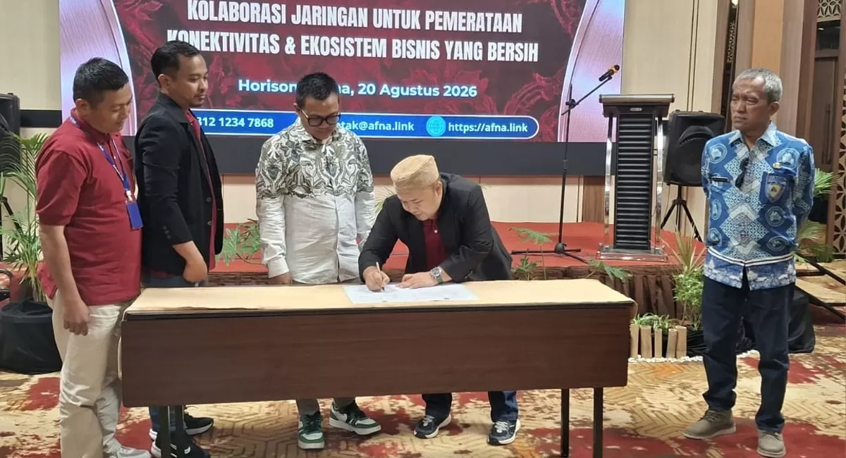 PT Afna Digital Indonesia (Afnalink) menggelar forum Meet & Gathering bersama mitra dan pemangku kepentingan di Hotel Horison Palma Pangandaran, Kamis 20 Agustus 2026. dede ihsan