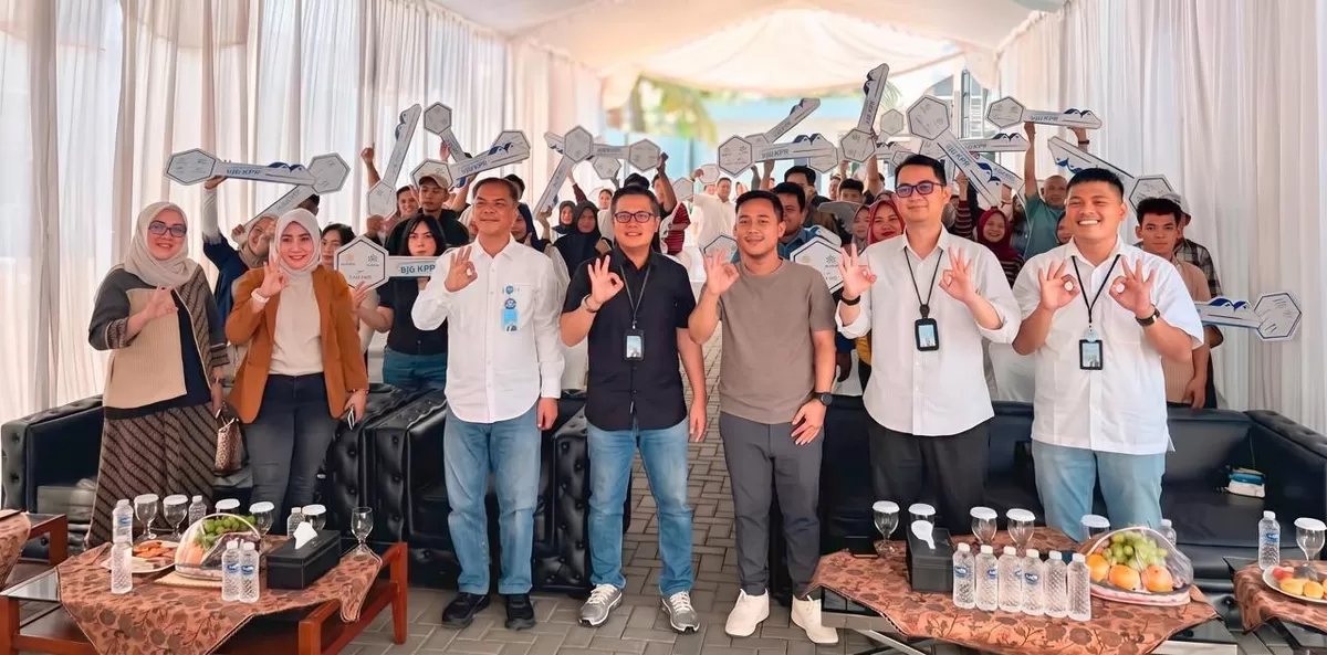 BJB gelar akad massal perumahan di Pangandaran. 