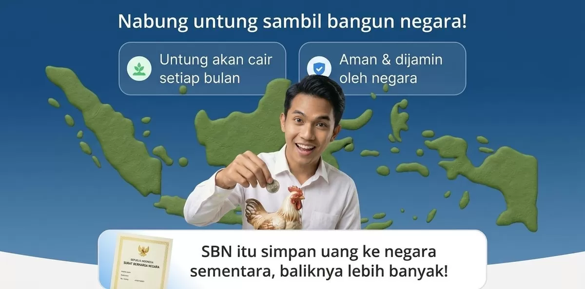 SBN simpan uang negara investasi aman jangka panjang. 