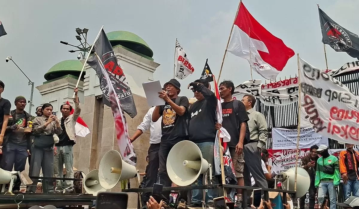 Demo di DPR Usai, Massa Aliansi Masyarakat Pati Bersatu Bubarkan Diri Setelah Kantongi Janji RUU Perampasan Aset