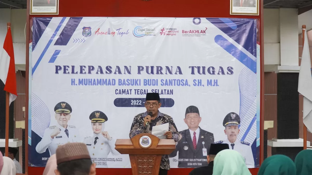 Pelepasan Purna Tugas Camat Tegal Selatan (Agus R)