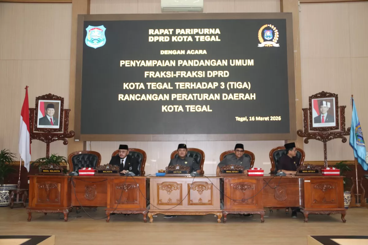 Suasana Rapat walikota Tegal beserta DPRD Kota Tegal (AGUS R)