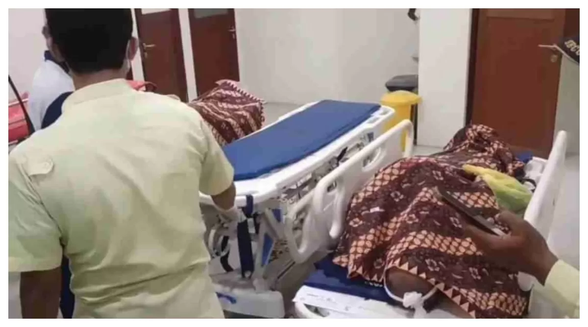 Korban saat diruang Jenazah RS SIaga Medika Pemalang (AGUS R)