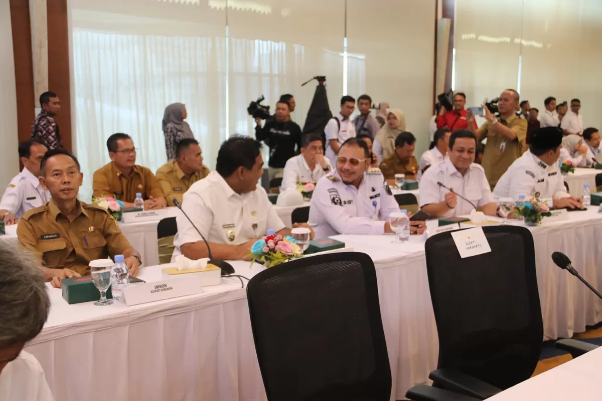 Walikota Tegal Hadiri Kick off di jakarta (AGUS R)
