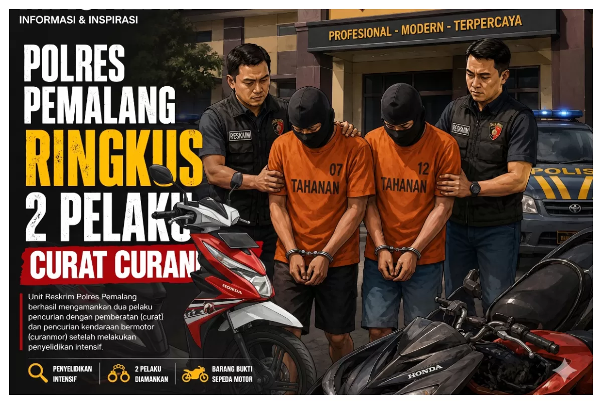 Ilustrasi AI berserta gmbar real barang bukti ( AGUS R)