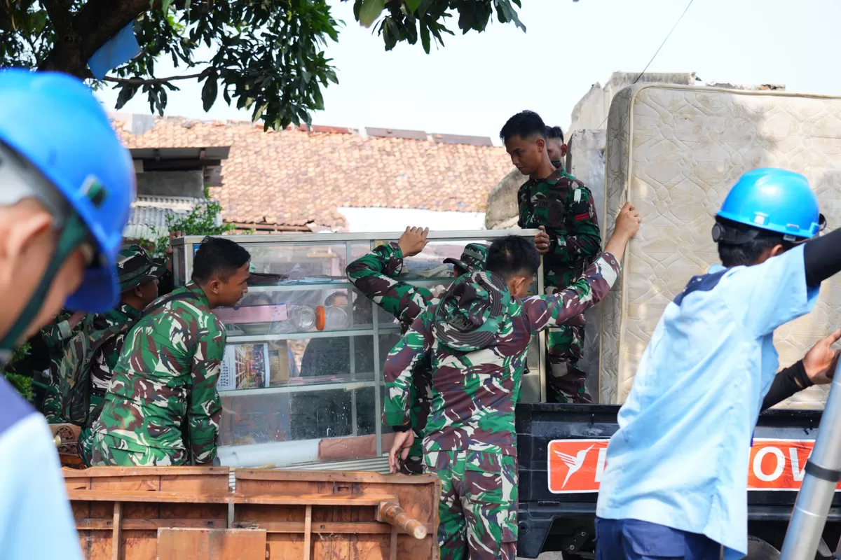 TNI AD Tertibkan Rumah Dinas di Atas Aset Negara Lenteng Agung untuk Dukung Kesiapan Satuan 