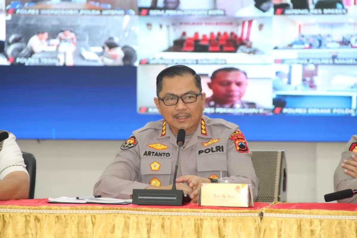 Kabid Humas Polda Jateng Kombes Pol Artanto, beri keterangan (Dok Resta Tegal/AGUS R)