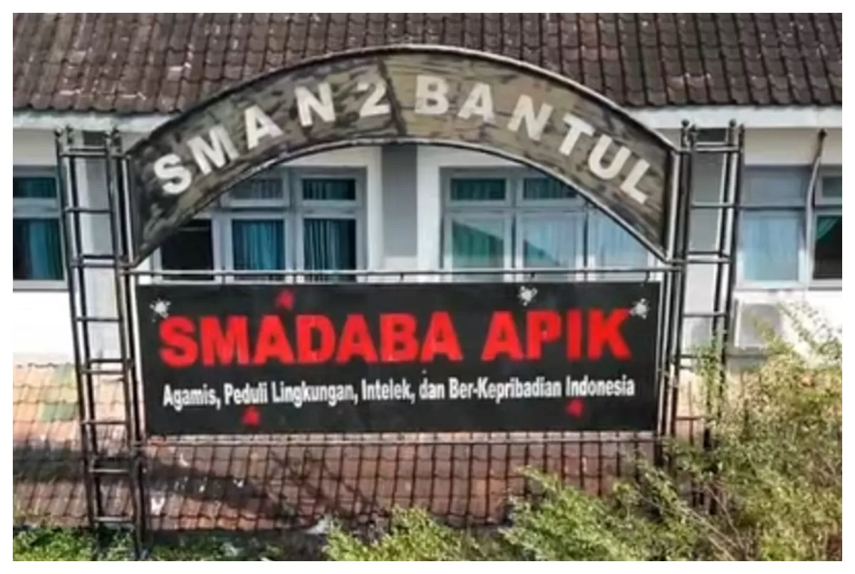 Viral dugaan perundungan yang terjadi di SMAN 2 Bantul. (Threads/smanegeri2bantul)