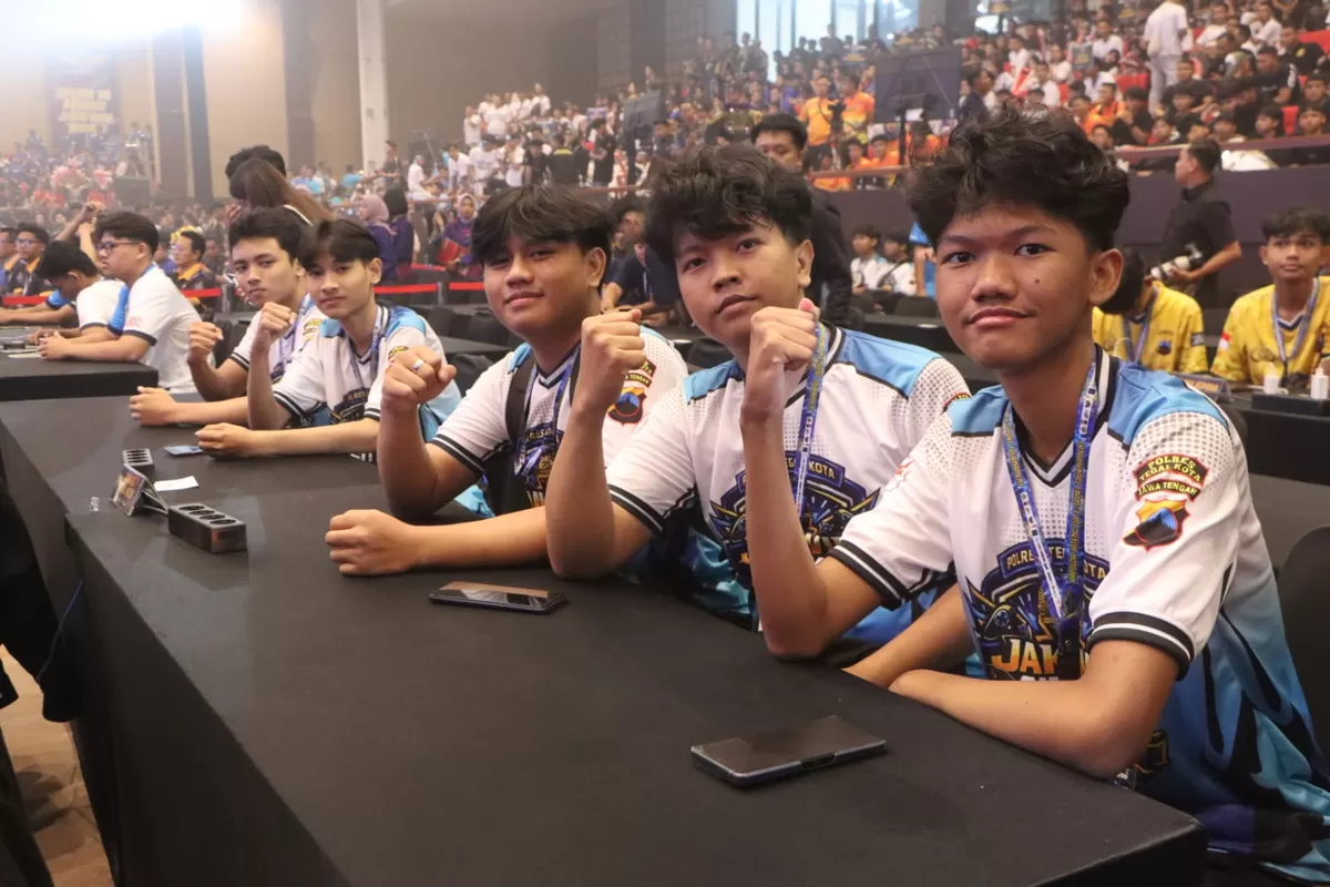 Tim E-Sport Kota Tegal Tiba di Karanganyar, Solo (dok.hms/Agus R)