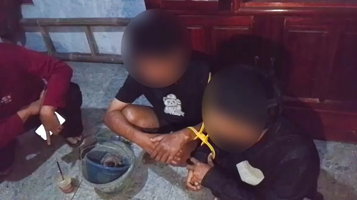 Polres Pemalang Gerebeg Rumah Produksi Sinte, Amankan 2 Tersangka (Agus R)
