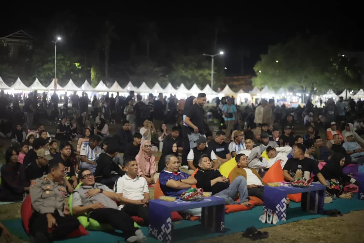 Nobar Piala Dunia di Celebes Creative Festival 2026: Sinergi ICCN Sulsel, Pemkot dan Polres Parepare Dorong Perputaran Uang Ratusan Juta Rupiah